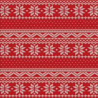 8" x 8" paper pad - Bright Christmas