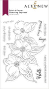 Altenew - Paint-A-Flower: Flowering Dogwood - Clear Stamp Set