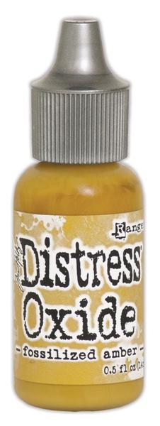 Tim Holtz Distress Oxide Reinker - Fossilized Amber