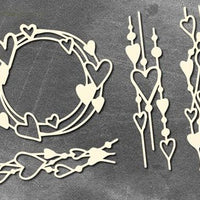 Frame with Hearts