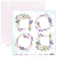 8" x 8" paper pad - Garden of Love