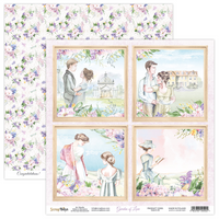 8" x 8" paper pad - Garden of Love
