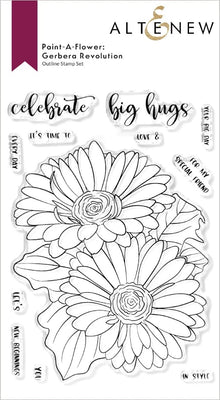 Altenew - Paint-A-Flower: Gerbera Revolution - Clear Stamp Set