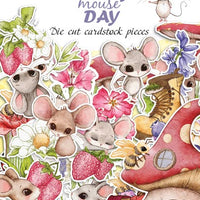 45pcs Happy Mouse Day die cuts