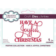 Creative Expressions - Sue Wilson - Have A Joyful Christmas Cutting Die