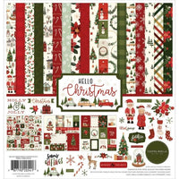 12" x 12" paper pad - Hello Christmas