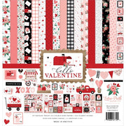 12" x 12" paper pad - Hello Valentine