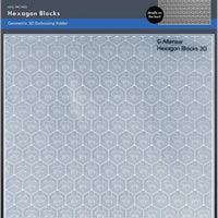 Altenew - Hexagon Blocks 3D Embossing Folder