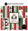 6" x 6" paper pad - Home for Christmas