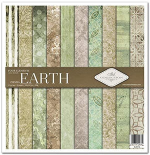 Four elements earth -  paper pad - Crafty Wizard