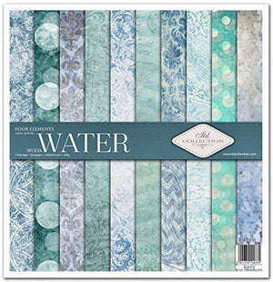 Four elements water -  paper pad - Crafty Wizard