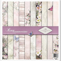 Rosy summertime -  paper pad - Crafty Wizard