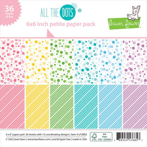 6" x 6" paper pad - All The Dots