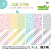 6" x 6" paper pad - Flower Market