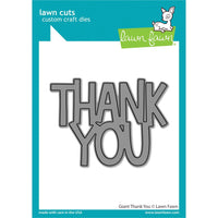 Lawn Fawn - Giant 'Thank You' Cutting Die