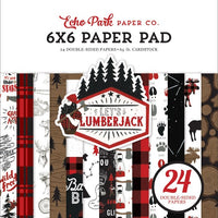 6" x 6" paper pad - Let's Lumberjack