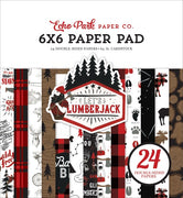 6" x 6" paper pad - Let's Lumberjack