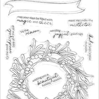 Altenew - Mistletoe Wreath - Clear Stamp Set