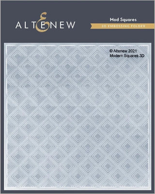 Altenew - Mod Squares 3D Embossing Folder