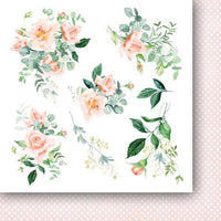 6" x 6" paper pad - Nights and Days Flowers