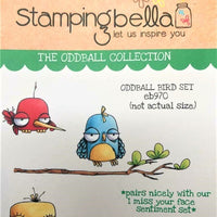 Stamping Bella Oddball Bird Set - Rubber Stamp Set