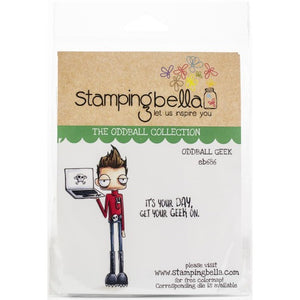 Stamping Bella Oddball Geek - Rubber Stamp Set