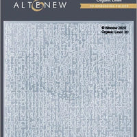 Altenew - Organic Linen 3D Embossing Folder