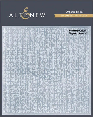 Altenew - Organic Linen 3D Embossing Folder