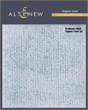 Altenew - Organic Linen 3D Embossing Folder