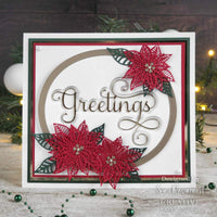 Creative Expressions - Sue Wilson - Poinsettia Trio Cutting Die
