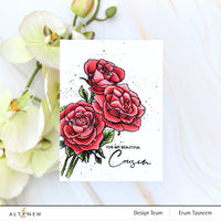 Altenew - Paint-A-Flower: Rosa Floribunda - Clear Stamp Set