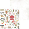 12" x 12" paper pad - Farm Sweet Farm