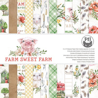 12" x 12" paper pad - Farm Sweet Farm