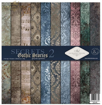 Gothic stories 2 -  paper pad - Crafty Wizard