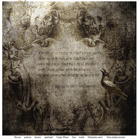 11.8" x 12.1" paper pad - Gothic Stories