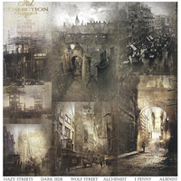 11.8" x 12.1" paper pad - Gothic Stories