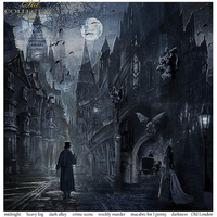 11.8" x 12.1" paper pad - Gothic Stories