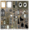 11.8" x 12.1" paper pad - Gothic Stories