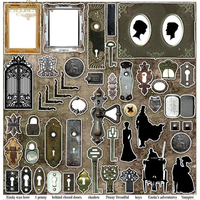 11.8" x 12.1" paper pad - Gothic Stories