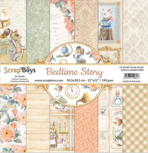 12" x 12" paper pad - Bedtime Story