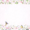 8" x 8" paper pad - Flower Dreams