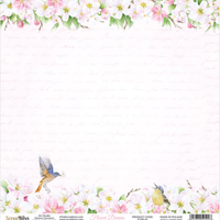 8" x 8" paper pad - Flower Dreams