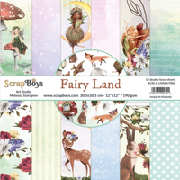 12" x 12" paper pad - Fairy Land