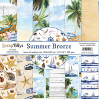 12" x 12" paper pad - Summer Breeze