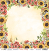 12" x 12" paper pad - Sunny Village