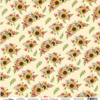 12" x 12" paper pad - Sunny Village