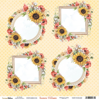 12" x 12" paper pad - Sunny Village
