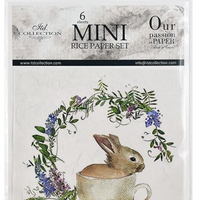 Bunnies 1 - rice paper set