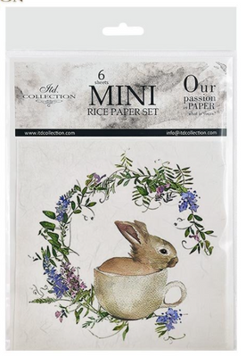 Bunnies 1 - rice paper set