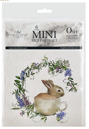 Bunnies 1 - rice paper set